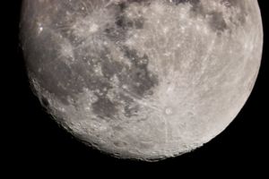 The Moon at 2000mm